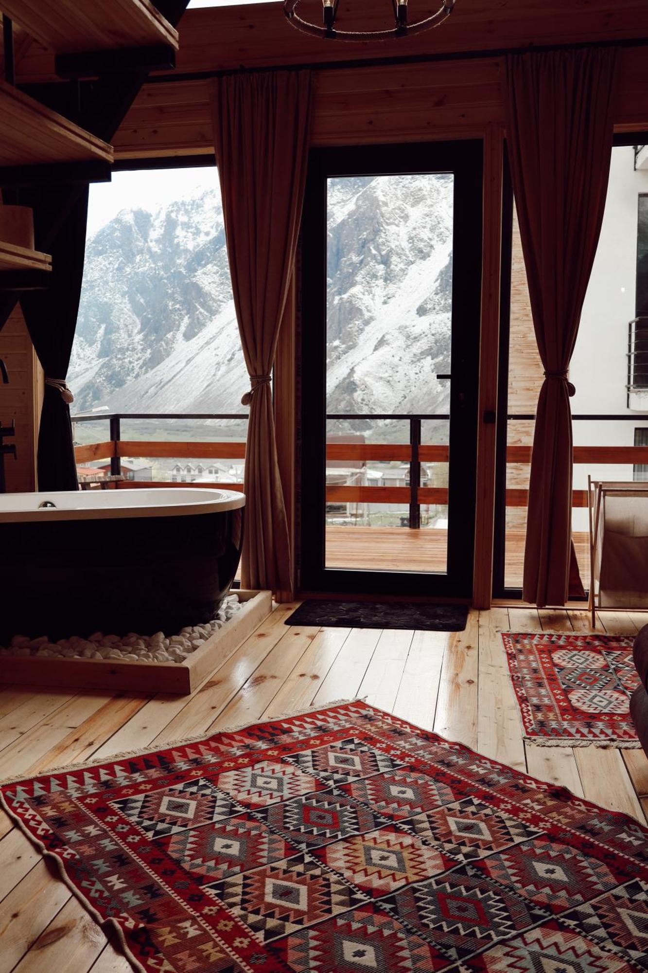 Outdoor Cottages Kazbegi Экстерьер фото